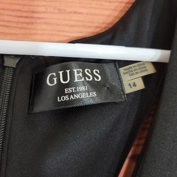 Guess Black Cut Out Scuba Dress - Picture 4 of 6